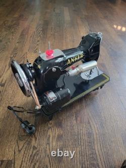 Vintage Anker RZ Sewing Machine Heavy Duty Industrial For Parts Or Repair