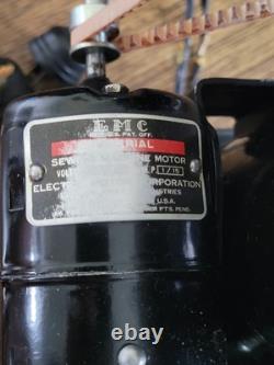 Vintage Anker RZ Sewing Machine Heavy Duty Industrial For Parts Or Repair