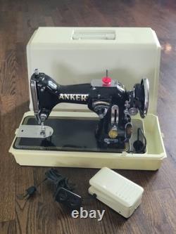 Vintage Anker RZ Sewing Machine Heavy Duty Industrial For Parts Or Repair