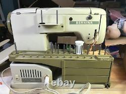 Vintage Bernina 730 Heavy Duty Sewing Machine Made in Switzerland