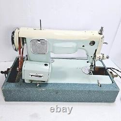 Vintage Brother Deluxe Sewing Machine Foreign Heavy Duty Upholstery Mid-Century