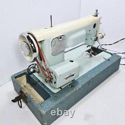 Vintage Brother Deluxe Sewing Machine Foreign Heavy Duty Upholstery Mid-Century