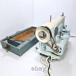 Vintage Brother Deluxe Sewing Machine Foreign Heavy Duty Upholstery Mid-Century