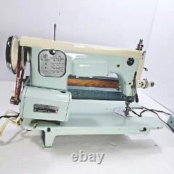 Vintage Brother Deluxe Sewing Machine Foreign Heavy Duty Upholstery Mid-Century