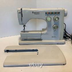 Vintage HUSQVARNA VIKING 6020 Sewing Machine Heavy Duty with Extension Table