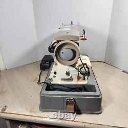 Vintage Heavy Duty Morse Stright & Zig Zag Cams Sewing Machine withCase Made Japan