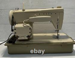 Vintage Heavy Duty Singer Sewing Machine Model 237