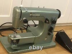 Vintage Husqvarna Viking 21E Sewing Machine (heavy duty)