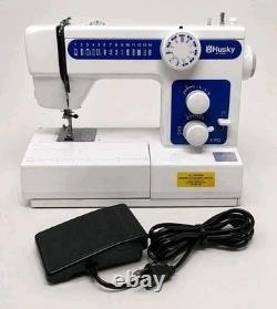 Vintage Husqvarna Viking Husky 170 Sewing Machine Heavy Duty with Pedal Tested