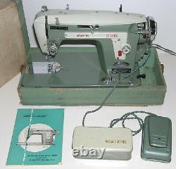 Vintage Janome NEW HOME Heavy Duty Sewing Machine (532) with Accessories Japan