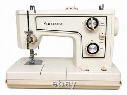 Vintage Kenmore 148.15600 Sewing Machine Made in Japan Heavy Duty with Case