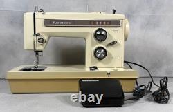 Vintage Kenmore 158.17030 Sewing Machine Japan Tested works withCase & Vtg Kit