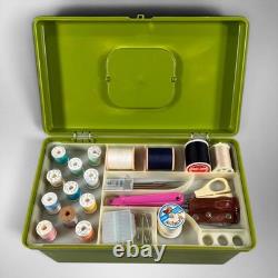 Vintage Kenmore 158.17030 Sewing Machine Japan Tested works withCase & Vtg Kit