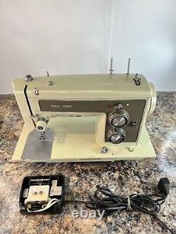 Vintage Kenmore 158 HEAVY DUTY Machine, SEE VIDEO, Precision Sewing Metal CLEAN