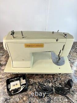 Vintage Kenmore 158 HEAVY DUTY Machine, SEE VIDEO, Precision Sewing Metal CLEAN