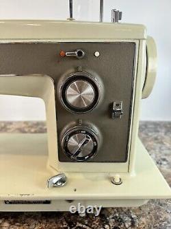 Vintage Kenmore 158 HEAVY DUTY Machine, SEE VIDEO, Precision Sewing Metal CLEAN