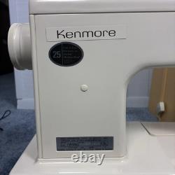 Vintage Kenmore Ultra Stitch 12 Sewing Machine 158.1595180 Tested W Pedal/case