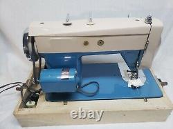 Vintage Morse Zig Zag Fotomatic III 4300 Sewing Machine Heavy Duty with Manual