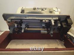 Vintage Necchi BU Supernova Ultra Automatic Heavy-Duty Sewing Machine Italy Made