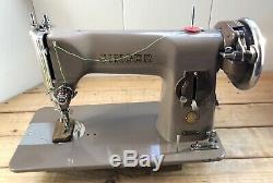 Vintage SINGER 215G Heavy Duty Semi-Industrial SEWING MACHINE