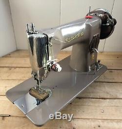 Vintage SINGER 215G Heavy Duty Semi-Industrial SEWING MACHINE