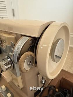 Vintage SeamMaster DeLuxe 711-B Zig Zag Sewing Machine WORKING with Pedal & Manual