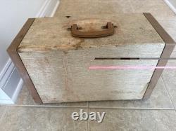 Vintage SeamMaster DeLuxe 711-B Zig Zag Sewing Machine WORKING with Pedal & Manual