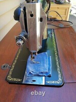 Vintage Singer 15-91 Heavy Duty Sewing Machine Centennial, Tested Working