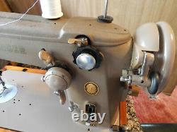 Vintage Singer 306W 1950s Heavy Duty Sewing Machine Bundle Tested