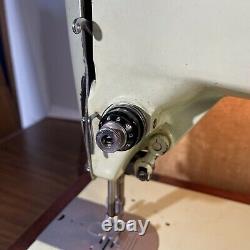 Vintage Singer 319W Sewing Machine Green Zig Zag Heavy Duty Tested with Case