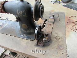 Vintage Singer 96-10 Industrial Medium To Heavy Duty Sewing Machine Good