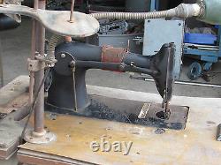 Vintage Singer 96-10 Industrial Medium To Heavy Duty Sewing Machine Good