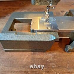 Vintage Singer HD 105 C Heavy Duty Free Arm Sewing Machine Tested See Video