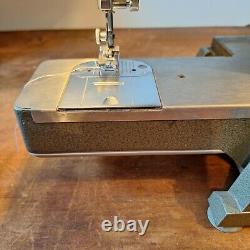 Vintage Singer HD 105 C Heavy Duty Free Arm Sewing Machine Tested See Video