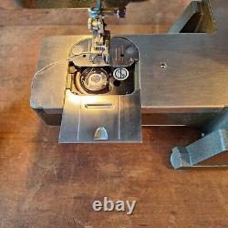 Vintage Singer HD 105 C Heavy Duty Free Arm Sewing Machine Tested See Video