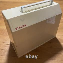 Vintage Singer Heavy Duty Sewing Machine 6215C Foot Pedal Case Accessories Works