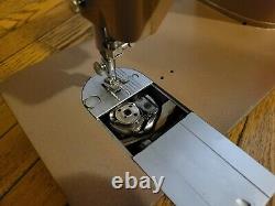 Vintage Singer Model 328K Heavy Duty Upholstery Sewing Machine with Foot Pedal
