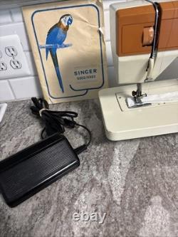 Vintage Singer Model 5522 Sewing Machine Metal Heavy Duty! Free Arm, Working
