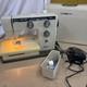 Vintage Super Clean Working RICCAR 808E Sewing Machine Heavy Duty Metal W Case