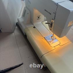 Vintage Super Clean Working RICCAR 808E Sewing Machine Heavy Duty Metal W Case