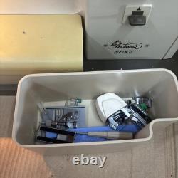 Vintage Super Clean Working RICCAR 808E Sewing Machine Heavy Duty Metal W Case