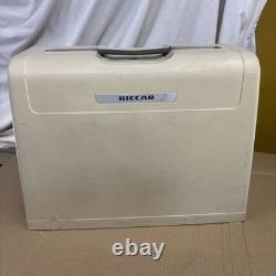 Vintage Super Clean Working RICCAR 808E Sewing Machine Heavy Duty Metal W Case