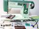 Vintage White Heavy Duty Sewing Machine 1.3 amps Metal+Accessories (k66 p2)