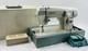 Vtg Domestic 264 Heavy Duty Sewing Machine Japan Case Manual Accessories Metal