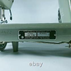 Vtg Heavy Duty Metal Kenmore Sewing Machine Leather Denim Model 148.296 1.2 Amp