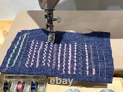 Vtg Heavy Duty Singer 503 A Sewing Machine Slant Shank Rocketeer Embroidery NICE