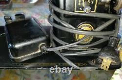Vtg Singer 301 Portable Sewing Machine, Heavy Duty Black