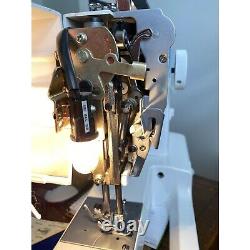 WHITE Sewing Machine Heavy Duty Model 1666 Motor Zig Zag Multi Stitches Vintage