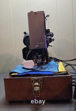 WORKING Vintage Heavy Duty Singer 99K 1957 Sewing Machine 3/4 Size