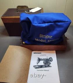 WORKING Vintage Heavy Duty Singer 99K 1957 Sewing Machine 3/4 Size